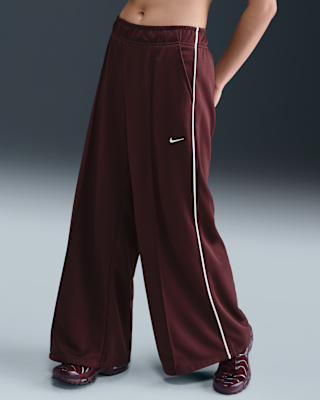 その他 Worldwide High Waisted Wide Leg Track Nike Sportswear Women's Mid-Rise Wide-Leg Track Pants. Nike JP